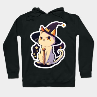 Mystical Black Cat Hoodie